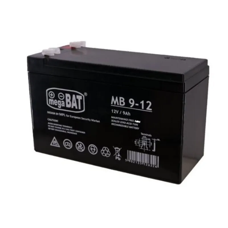 Akumulator Żelowy AGM Do Auta Na Akumulator 12V9AH
