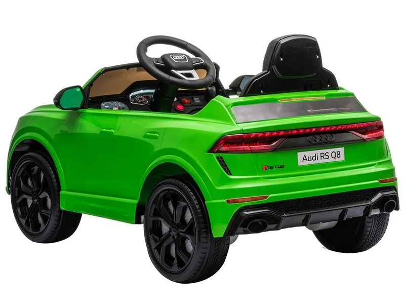 Samochód Na Akumulator AUDI RS Q8 Światła LED MP3 Pilot - Zielony