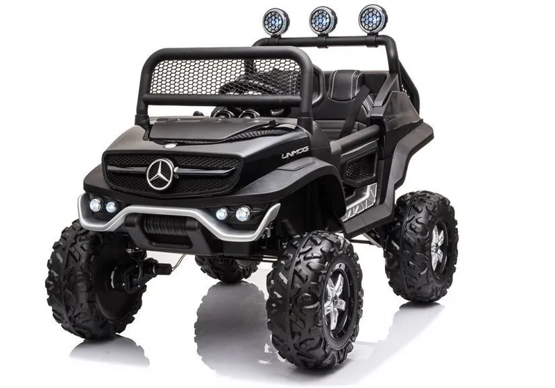 Pojazd Na Akumulator MERCEDES Unimog S - Czarny