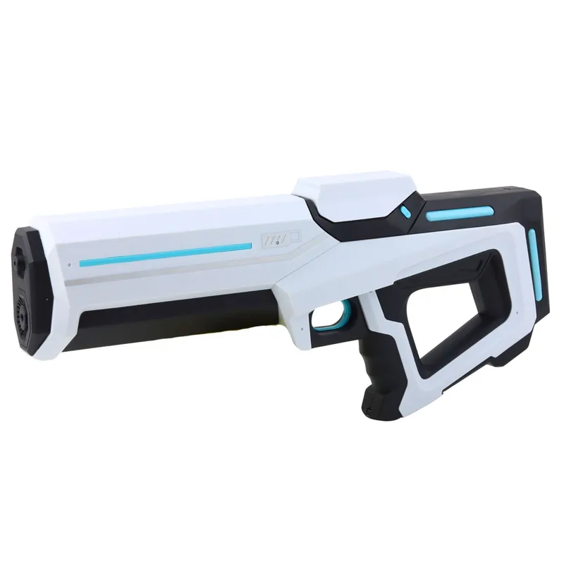 Kosmiczny Pistolet Broń Na Wodę Elektryczny 9m 300ml - Biały
