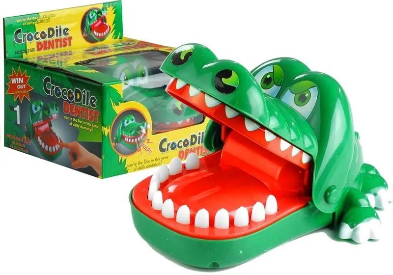 Rodzinna Gra Zręcznościowa Krokodyl U Dentysty