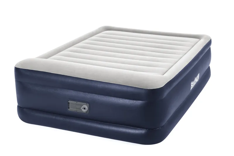Dmuchany Materac Dwuosobowy Z Pompką 203 x 152 x 61 cm BESTWAY 67690