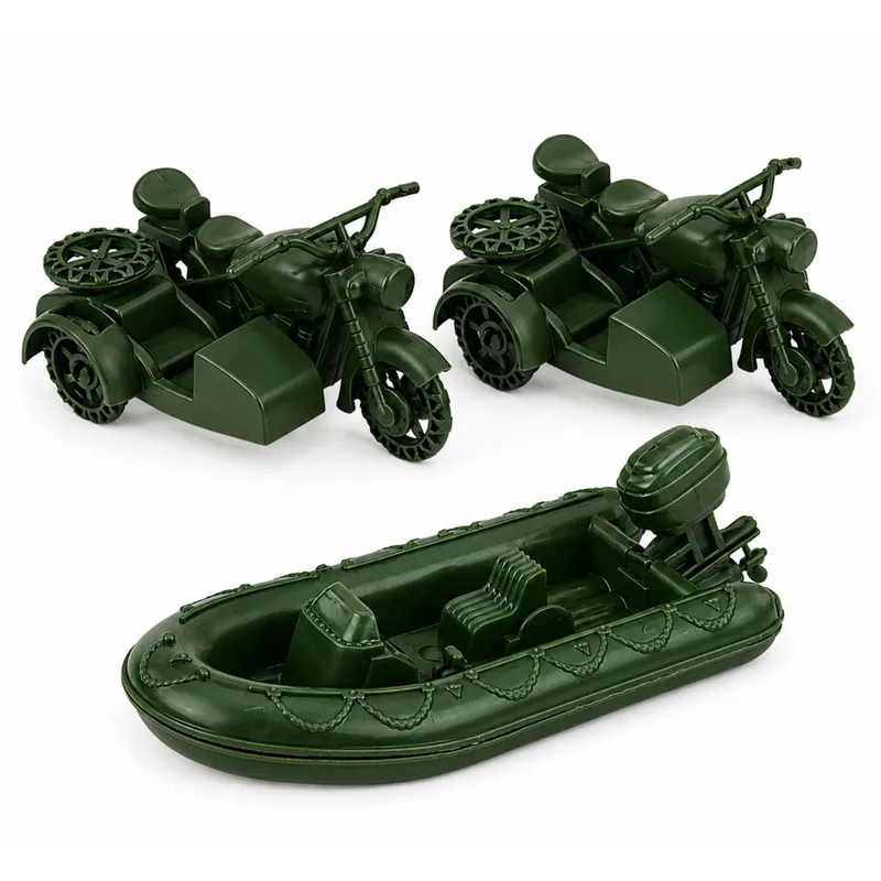 Zestaw Militarny Żołnierzyki Pojazdy Baza Wojskowa Wieża Figurki 46 el