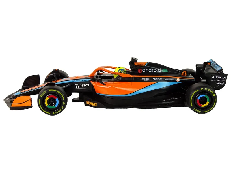 Auto Wyścigowe McLaren F1 Zdalnie Sterowany RC Rastar 1:12 - Pomarańczowy