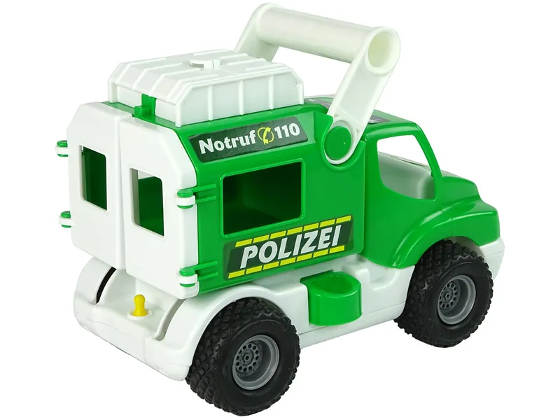 Samochód Policja Auto ConsTruck POLESIE 41906 - Zielony