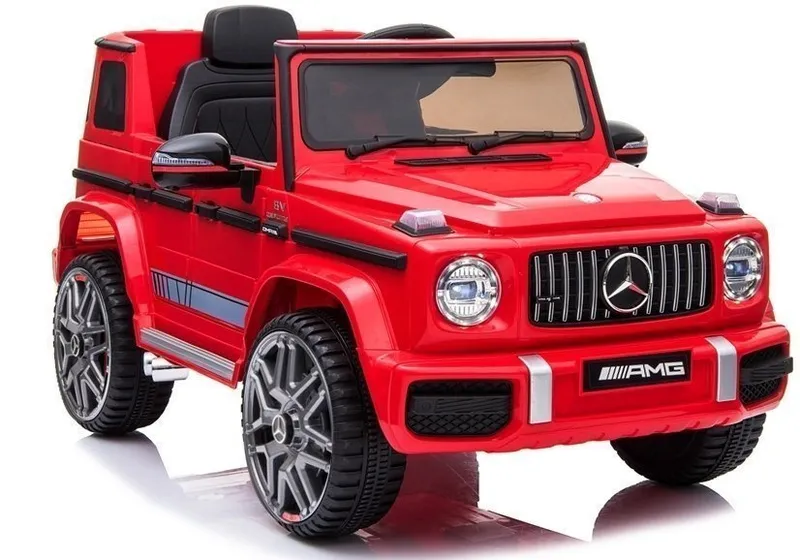 Auto Na Akumulator MERCEDES G63 AMG Dla Dzieci Światła LED MP3 - Czerwony