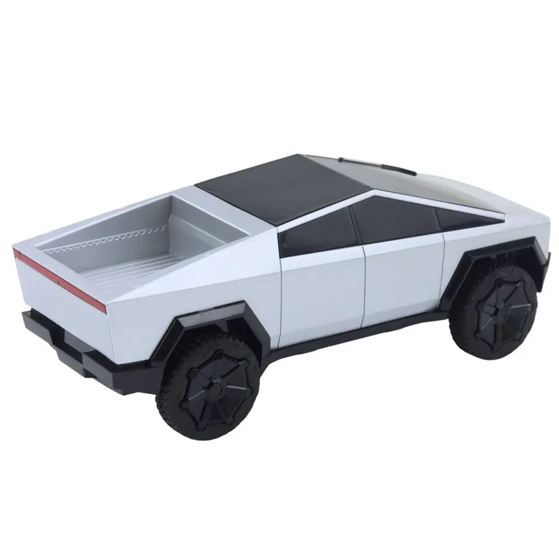 Samochód Zdalnie Sterowany RC Pickup Truck Światła LED - Srebrny