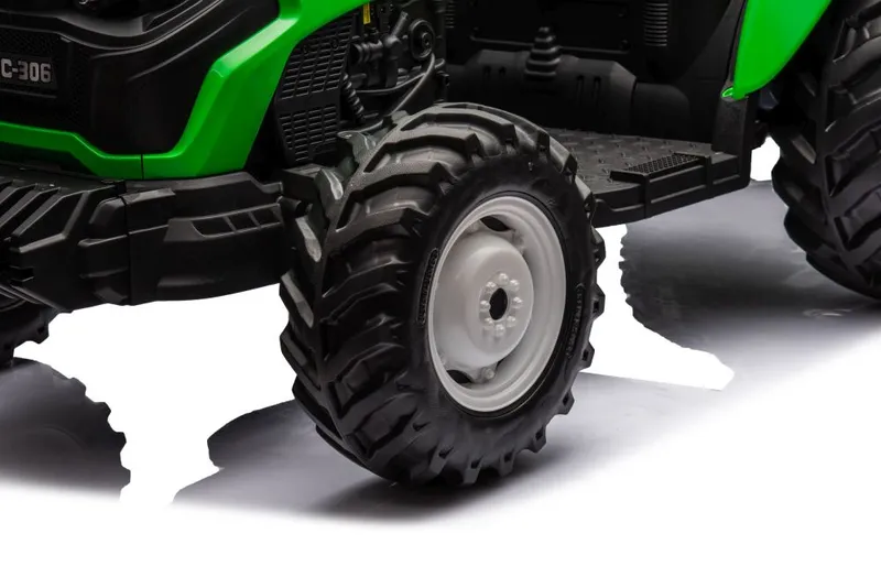 Traktor Na Akumulator HC-306 24V - Zielony