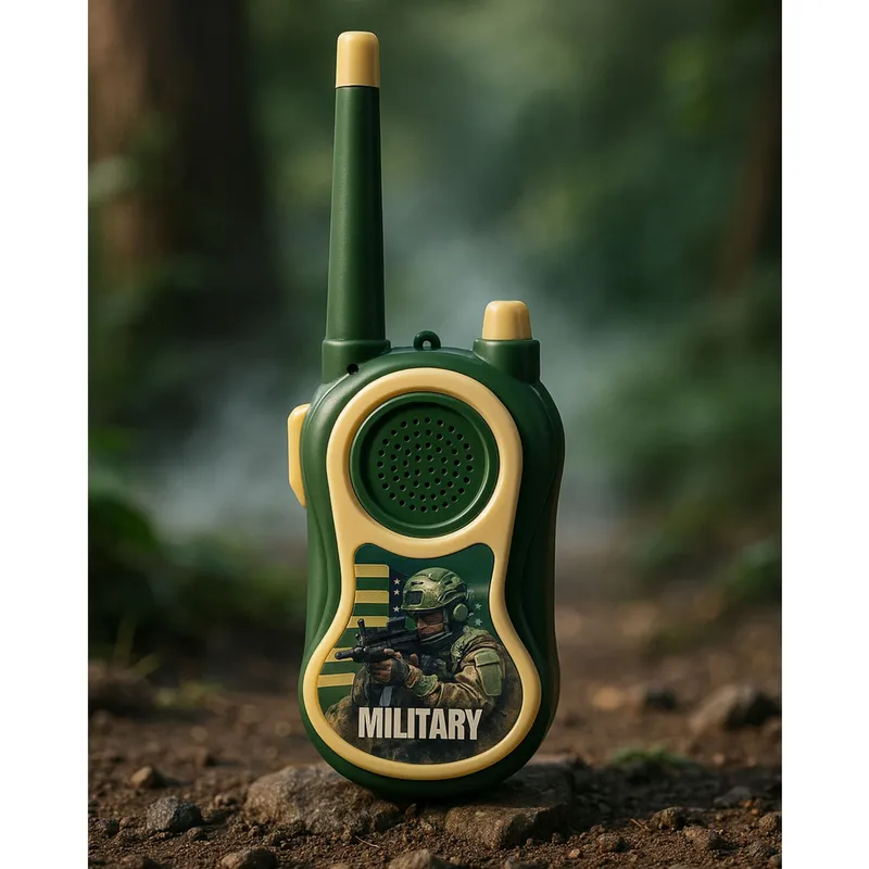 Walkie Talkie Krótkofalówki Militarne Wojskowe Dla Dzieci 300m