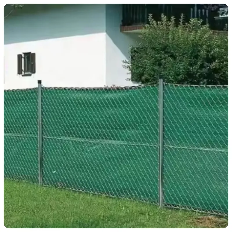 Siatka Cieniująca Na Ogrodzenie Płot Maskująca 1.5m 50m 140g/m² - Zielona