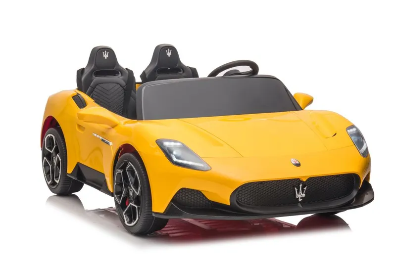 Auto Na Akumulator Maserati MC20 - Żółte
