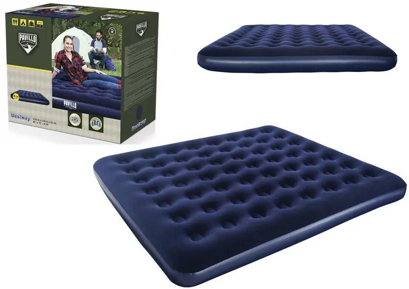 Dmuchany Materac 2-OSOBOWY 203 x 183 x 22 cm BESTWAY 67004