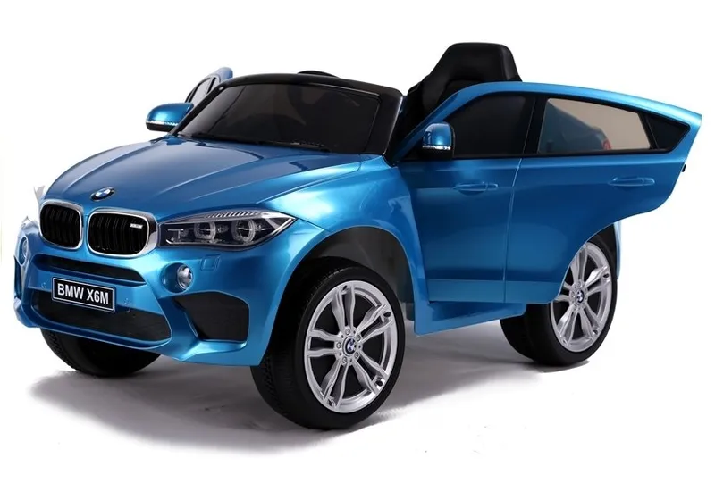 Auto Na Akumulator BMW X6 Niebieskie Lakierowane