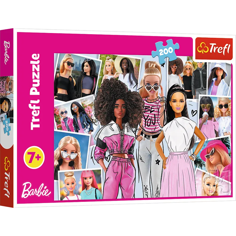 Puzzle - 200 - W Świecie BARBIE - TREFL 13301