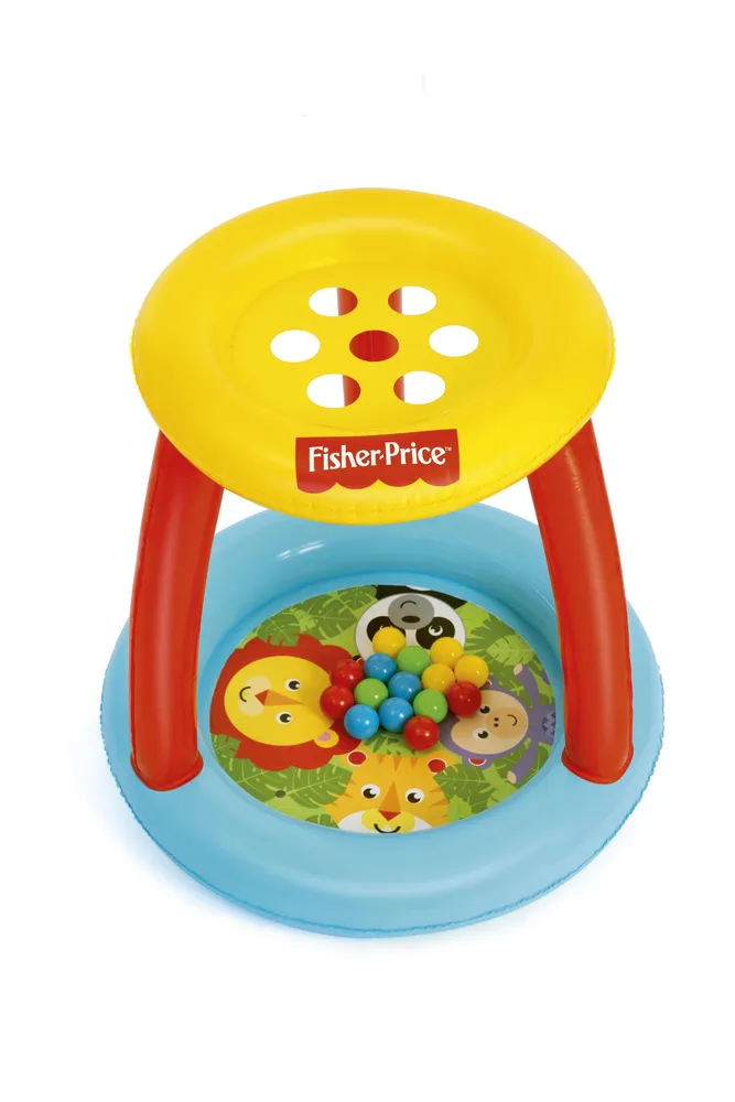 Dmuchany Basen Brodzik Z Daszkiem FISHER-PRICE BESTWAY 93541