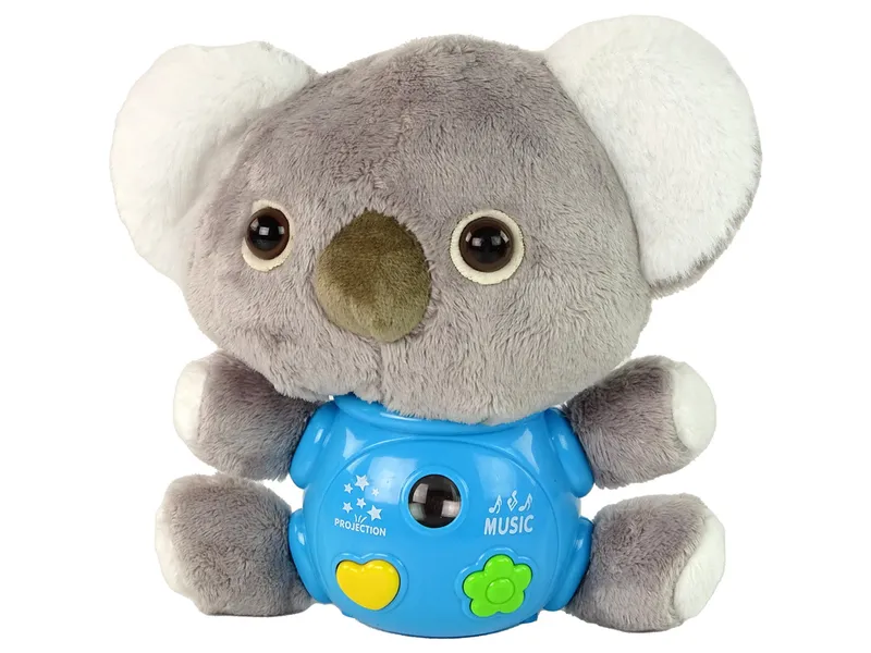 Koala Projektor Dźwięki Zabawka Interaktywna - Szara