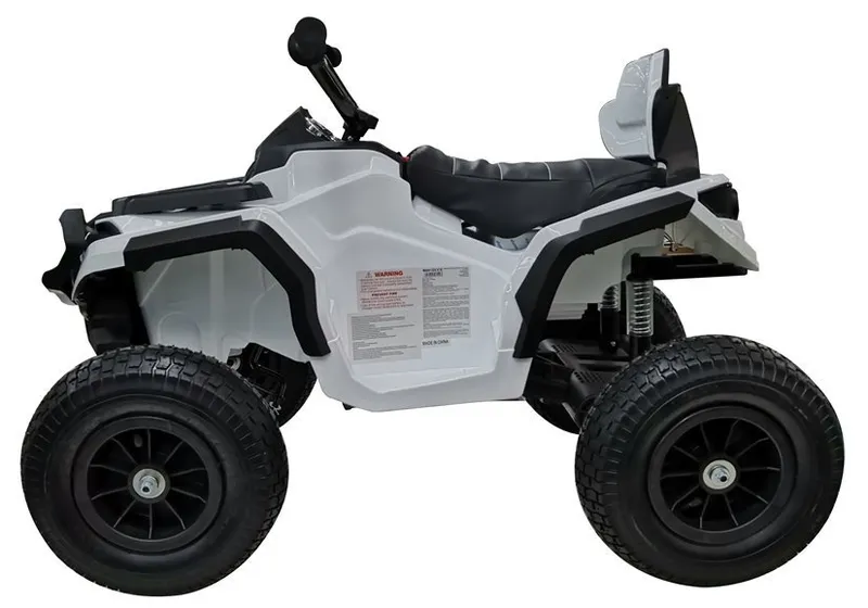 Quad Na Akumulator BDM0906 Pompowane Koła Światła LED MP3 - Biały