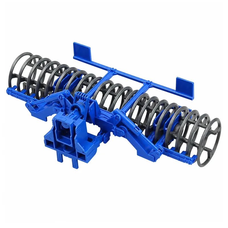 Traktor Z Wałem Rolniczym Zdalnie Sterowany RC Światła 1:24 - Czerwony