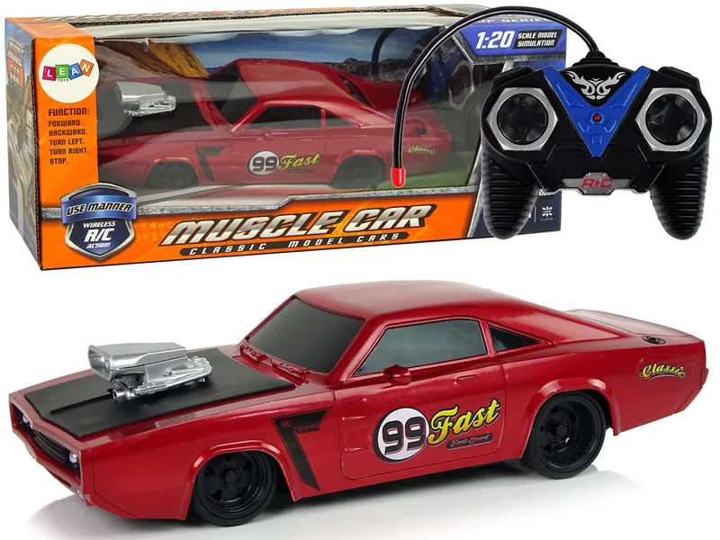 Auto R/C Naklejki Sportowe 1:20 Pilot - Czerwone