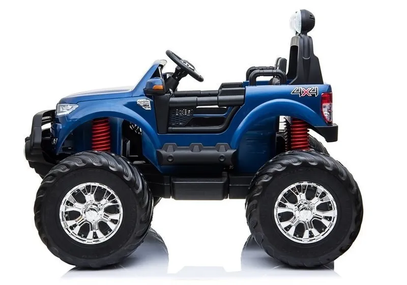 Pojazd Na Akumulator FORD Ranger Monster Lakierowany LCD - Niebieski