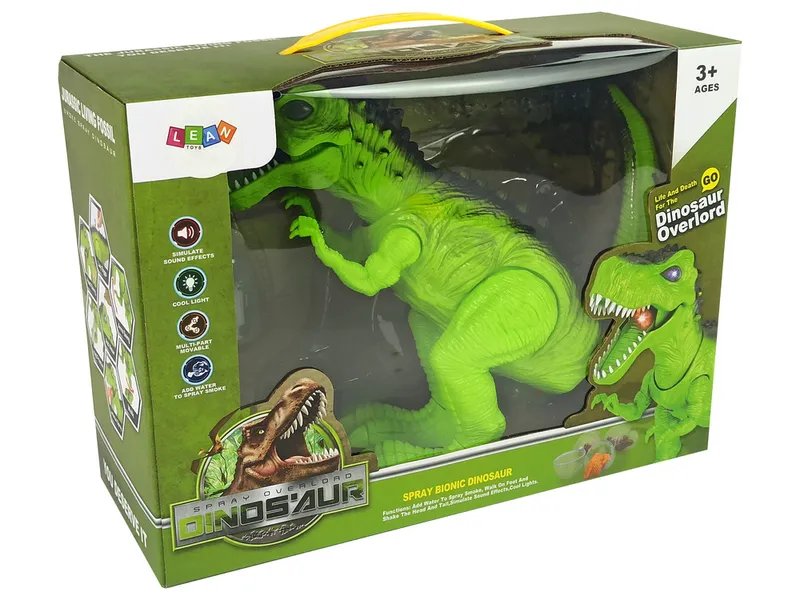 Interaktywny Dinozaur Projektor Dźwięki Chodzi Na Baterie Składa Jaja Para