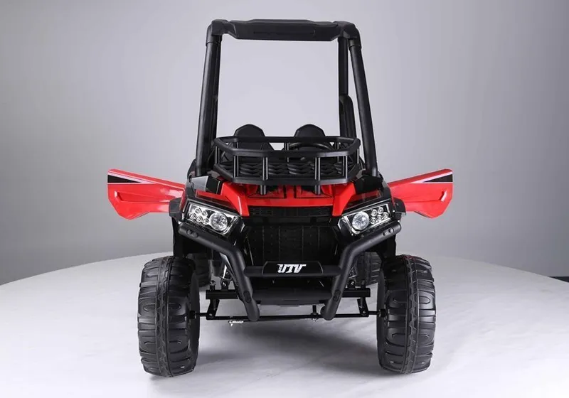 Auto Na Akumulator Terenowe JS360-1 Światła LED MP3 Pilot - Czerwony