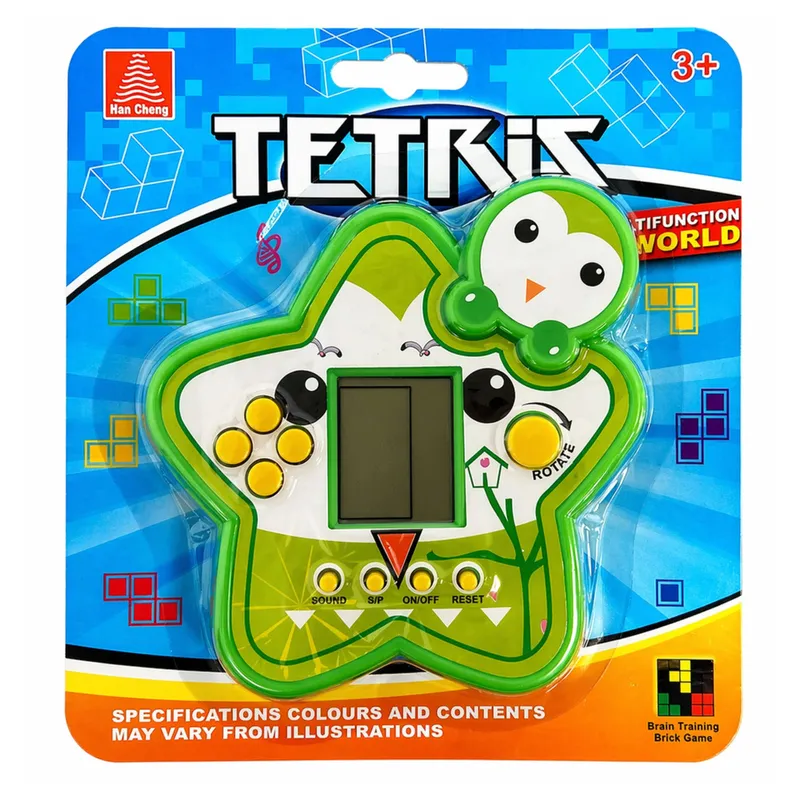 Gra Elektroniczna Tetris Gwiazdka - Zielona