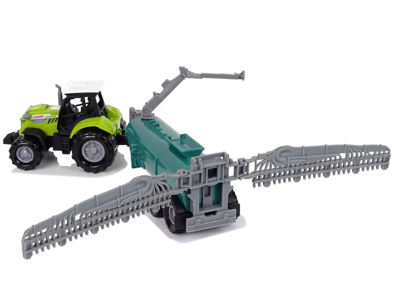 Traktor Rolniczy Z Opryskiwaczem Farma Dźwięk - Zielony