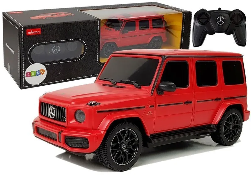 Auto MERCEDES AMG G63 Samochód Zdalnie Sterowany RC 1:24 - Czerwony