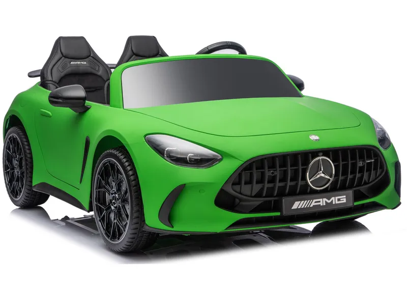 Auto Na Akumulator MERCEDES GT63 AMG DKGT63 24V Cichy Silnik Matowy - Zielony