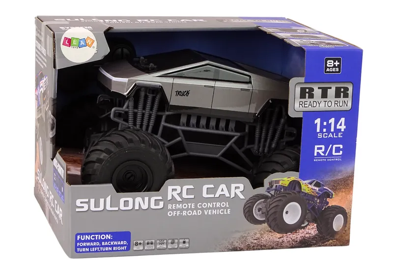 Auto Terenowe Zdalnie Sterowane RC 1:14 Truck - Szare