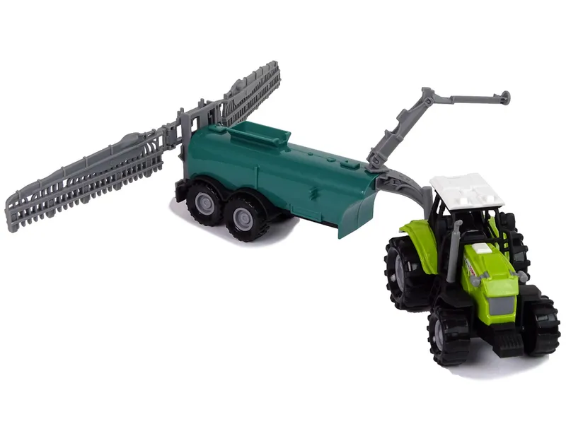 Traktor Rolniczy Z Opryskiwaczem Farma Dźwięk - Zielony