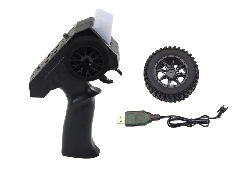 Auto Terenowe Zdalnie Sterowane RC 2.4G Napęd 4X4 - Szary