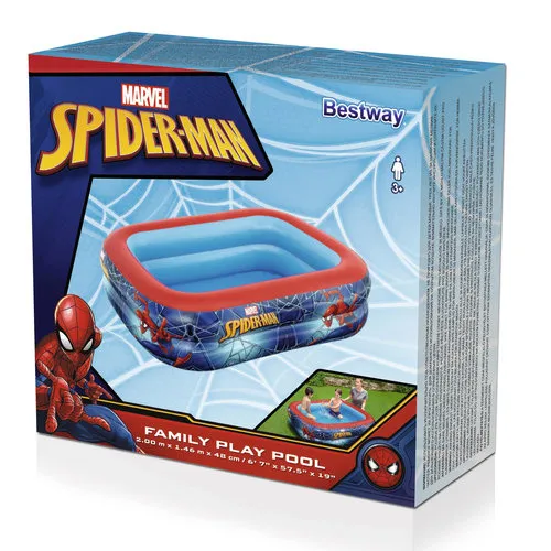 Basen Dmuchany Spider-Man 200x146x48 cm BESTWAY 98011
