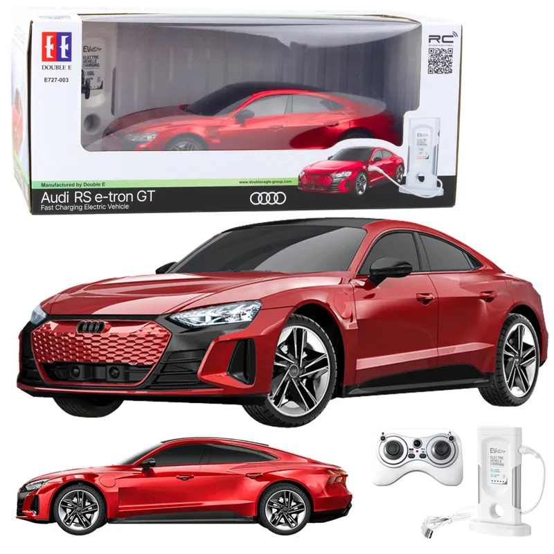 Samochód AUDI RS E-Tron GT Zdalnie Sterowany RC 1:14 - Czerwony