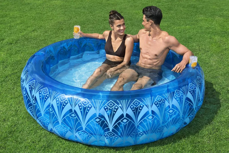 Dmuchany Basen 168 x 53 cm BESTWAY 54479 - Niebieski