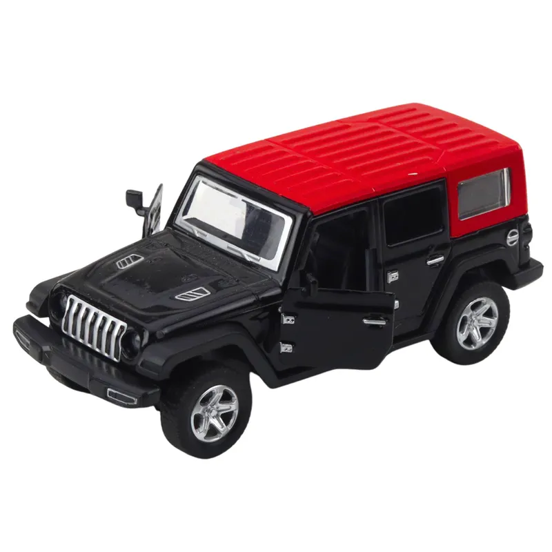 Autko Terenowe SUV Metalowe Napęd Pull-Back Otwierane Drzwi Mix