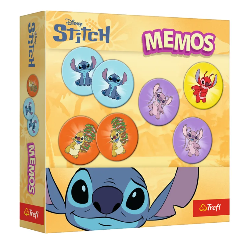 Gra Dla Dzieci Memos Lilo I Stitch TREFL 02899