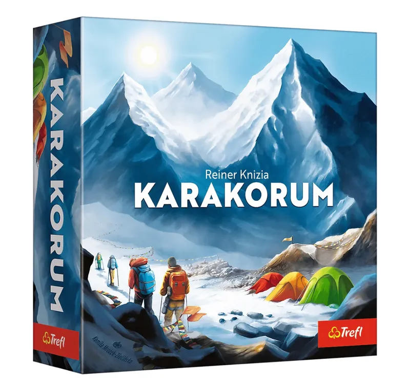 Gra Planszowa Karakorum Reiner Knizia King Of The Mountains TREFL 02739