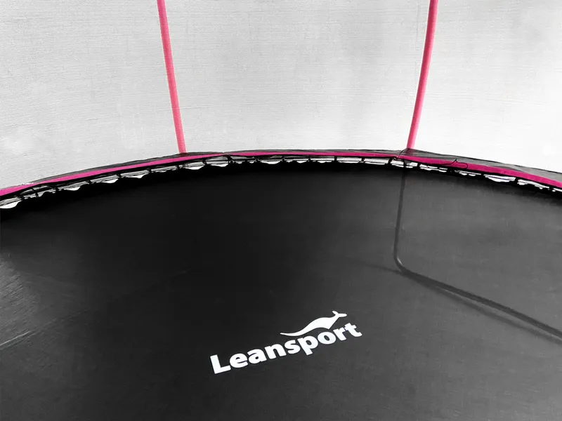 Trampolina Sport Max 12ft - Czarno-Różowa