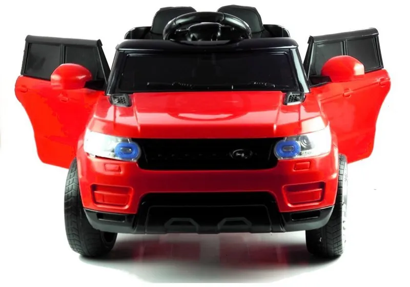 Auto Na Akumulator HL1638 Dla Dzieci Światła LED MP3 Pilot - Czerwony