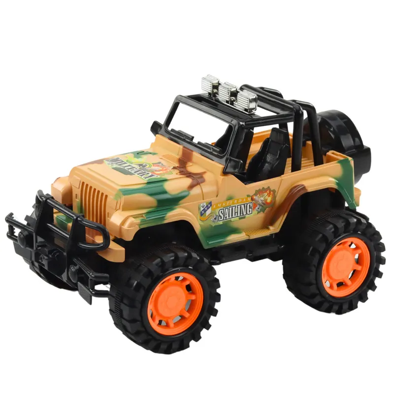 Duży Samochód Terenowy Militarny Off-Road 25cm - Beżowy
