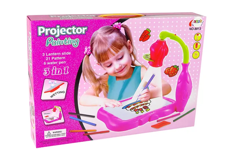 Rzutnik Kwiatek Projektor Do Malowania Akcesoria