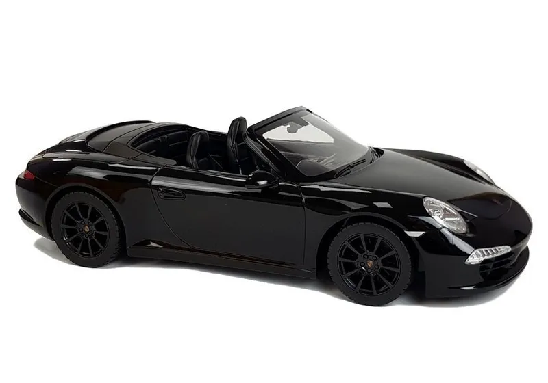 Auto PORSCHE 911 Carrera S Samochód Zdalnie Sterowane RC Rastar 1:12 - Czarny