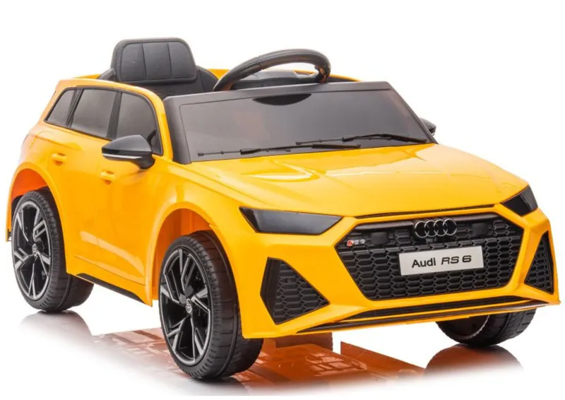 Pojazd Na Akumulator AUDI RS6 BRD-2118 - Żółty