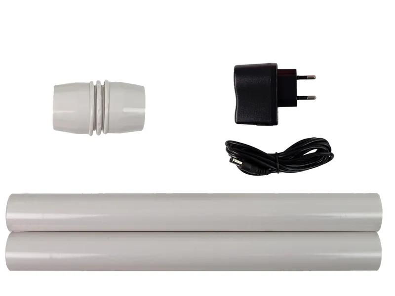 Dekoracja Świąteczna Lampa Latarnia Z Mikołajem Kolędy Światła - Biała