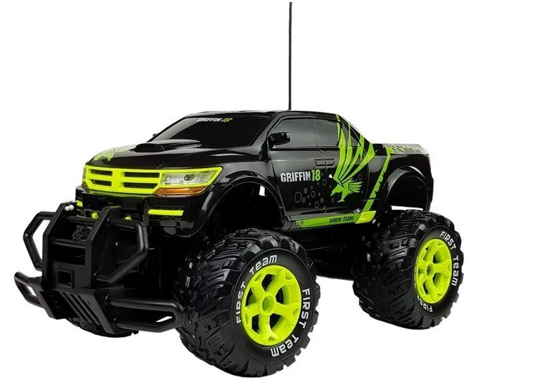 Ogromny JEEP Rampage R/C MONSTER TRUCK - Czarny