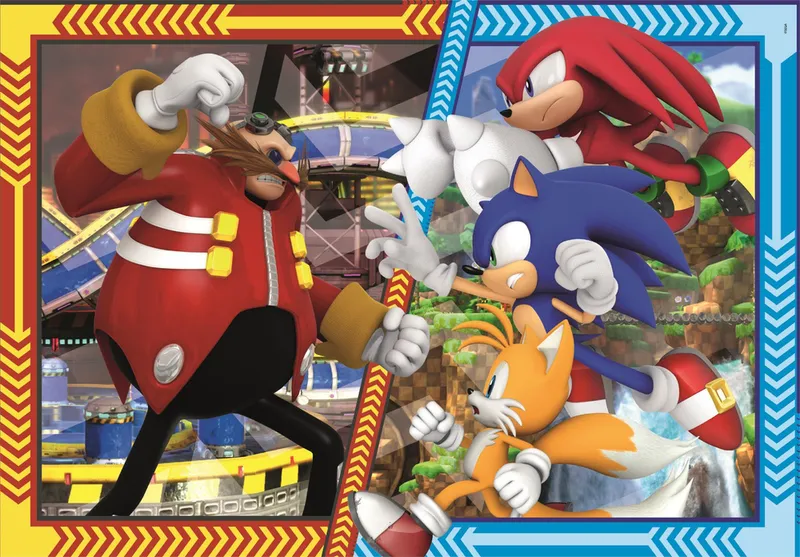 Puzzle 180 Super SONIC CLEMENTONI 29795