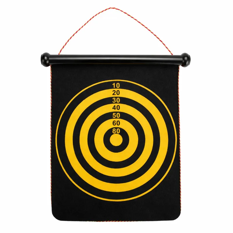Magnetyczna Tarcza Do Rzutek Dwustronna Zestaw Gra Zręcznościowa Dart Tuba