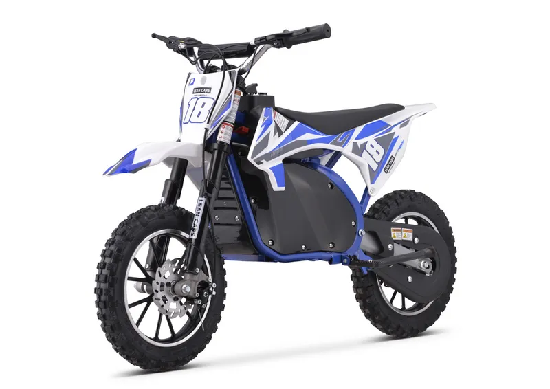 Motor Crossowy TRAIL KING Na Akumulator HP114E - Niebieski